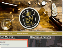 Tablet Screenshot of burnsalley.com